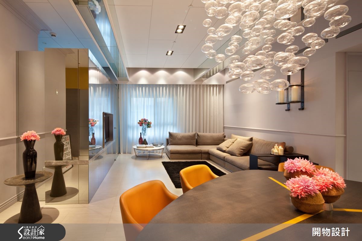 简约空间搭衬设计家具，体现酒店风质感